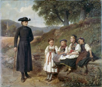 Nyári vasárnap alkotó: Benjamin Vautier