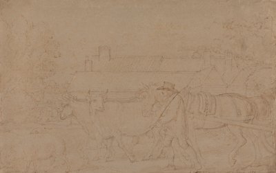 Egy farm Windsor közelében alkotó: Benjamin West