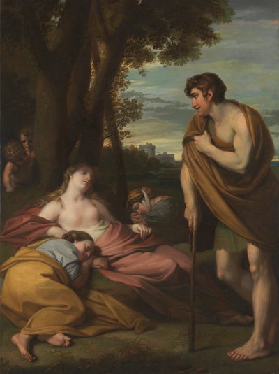 Cymon és Iphigenia alkotó: Benjamin West