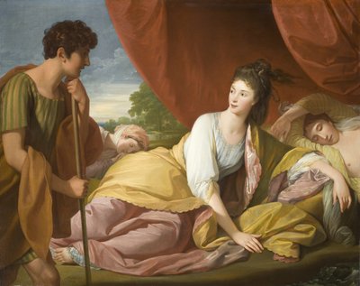 Cymon és Iphigenia alkotó: Benjamin West