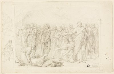 Anániás halála alkotó: Benjamin West