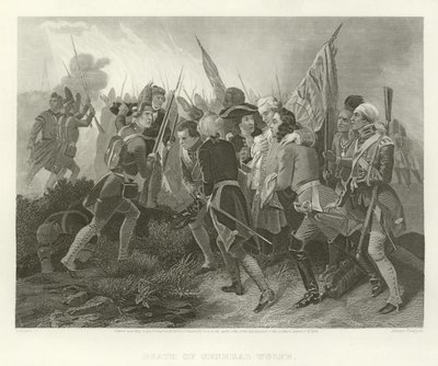 Wolfe tábornok halála alkotó: Benjamin West
