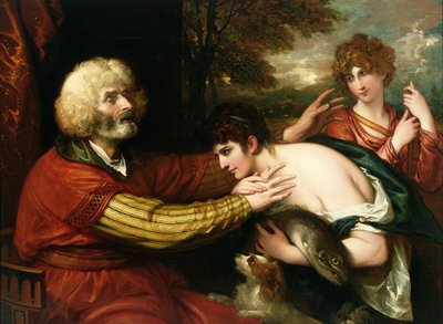 Tóbiás visszatérése alkotó: Benjamin West