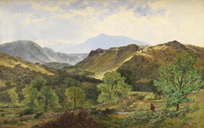 Moel Siabod - a Bőr Völgyében, 1871 alkotó: Benjamin Williams Leader