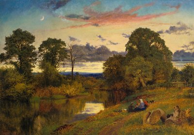 Napnyugta alkotó: Benjamin Williams Leader