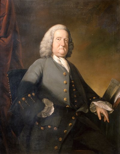 Dr. Richard Russell FRS, 1755 körül (olaj, vászon) alkotó: Benjamin Wilson