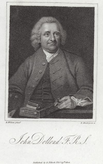 John Dollond alkotó: Benjamin Wilson