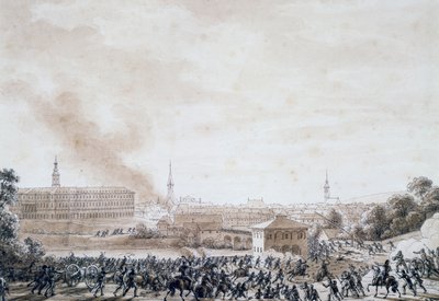 Francia támadás Weimar városa ellen, október 14 alkotó: Benjamin Zix