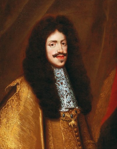 I. Lipót császár portréja 1640-1705, XVII. század második fele. alkotó: Benjamin von Block