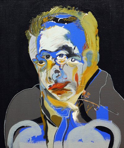 50 jelentős író a történelemben : Albert Camus, 2015 (olaj és akril, vászon) alkotó: Benoit Erwann Boucherot
