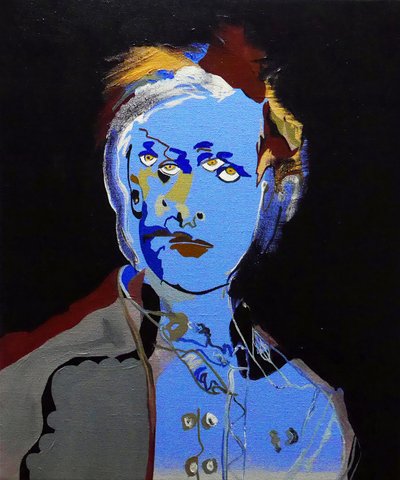 50 jelentős író a történelemben : Arthur Rimbaud, 2015 (olaj és akril, vászon) alkotó: Benoit Erwann Boucherot