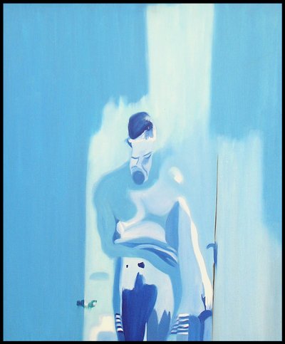 Homme idéal en contrejour surxposé, 2000 (olaj, vászon) alkotó: Benoit Erwann Boucherot