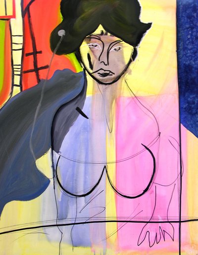 Miss N. 1, 2000 (olaj, vászon) alkotó: Benoit Erwann Boucherot