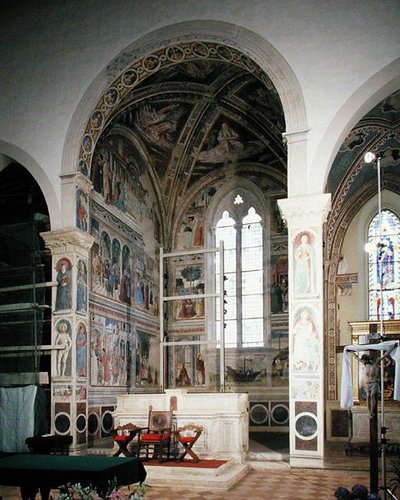 Epizódok Szent Ágoston életéből, 1463-65 (lásd még: 192535, 192549, 192551, 192553, 192554) alkotó: Benozzo di Lese di Sandro Gozzoli