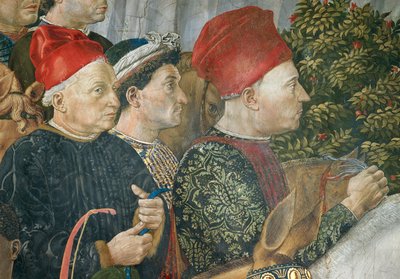 A mágus királyok körmenete Betlehembe alkotó: Benozzo di Lese di Sandro Gozzoli