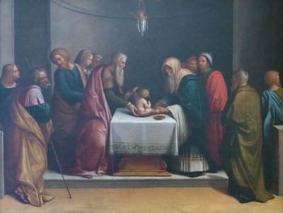 Körülmetélés alkotó: Benvenuto Tisi da Garofalo