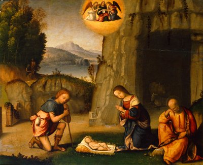 Születés, Benvenuto Garofalo (1481-1559) alkotó: Benvenuto Tisi da Garofalo