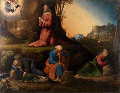 Agónia a kertben, 1524 alkotó: Benvenuto Tisi da Garofalo