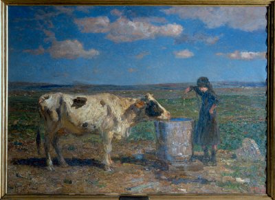 Dél a magas síkokon (festmény) alkotó: Beppe Ciardi