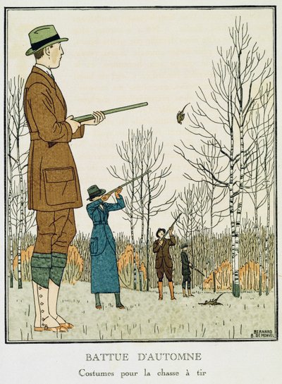 Egy őszi hajtás, 1912-1913 körül (litho) alkotó: Bernard Boutet de Monvel