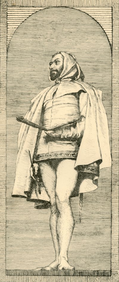 Giovanni Cimabue: mozaik terv, c1868, 1881. alkotó: Bernard Collier