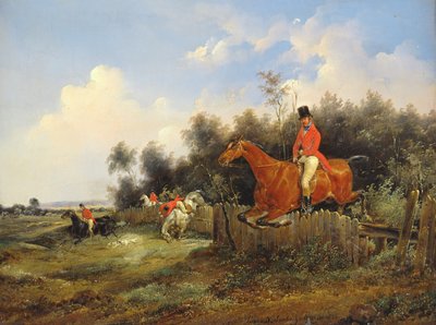 Vadászjelenet alkotó: Bernard Edouard Swebach