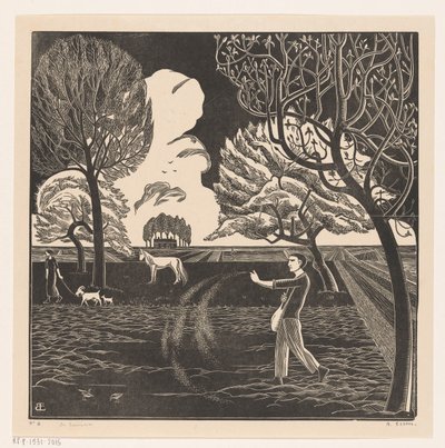 vető ember alkotó: Bernard Essers (signed by artist)