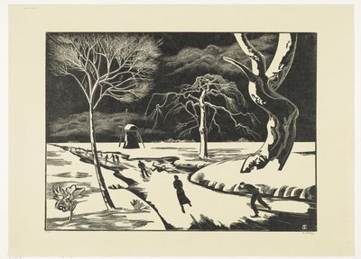 Téli arc, folio alkotó: Bernard Essers