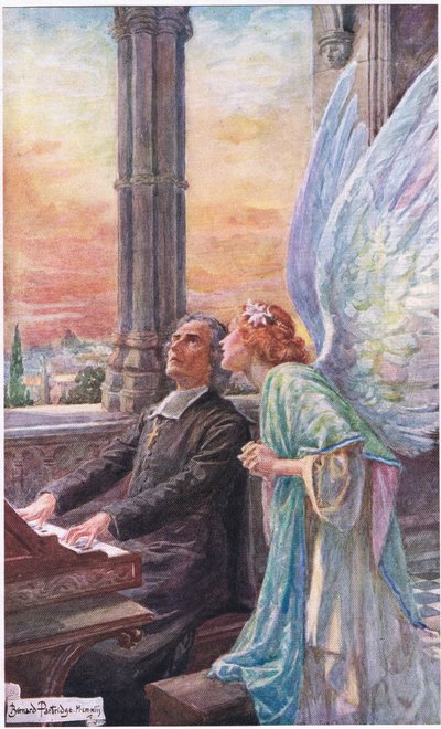 A bánatot nehéz elviselni, illusztráció Robert Browning „Rabbi Ben Ezra” című művéből (színes litó) alkotó: Bernard John Partridge