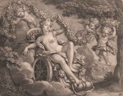 Flóra és Putti alkotó: Bernard Lens