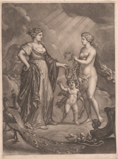 Juno, Vénusz és Ámor alkotó: Bernard Lens