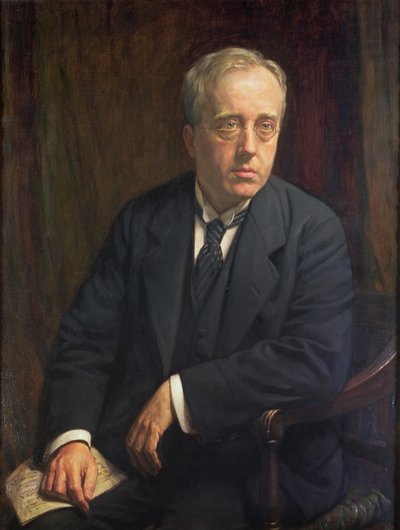 Gustav Holst portréja, 1923 alkotó: Bernard Munns