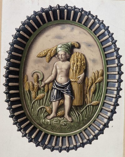 Kaszások – Bernard Palissy tányérja alkotó: Bernard Palissy