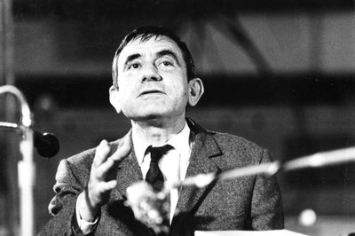 Pierre SCHAEFFER, 20. század. alkotó: Bernard Perrine