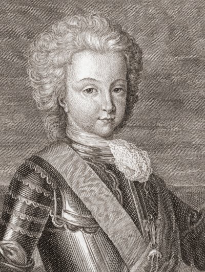 I. Luis spanyol király, amikor Asztúria hercege. alkotó: Bernard Picart