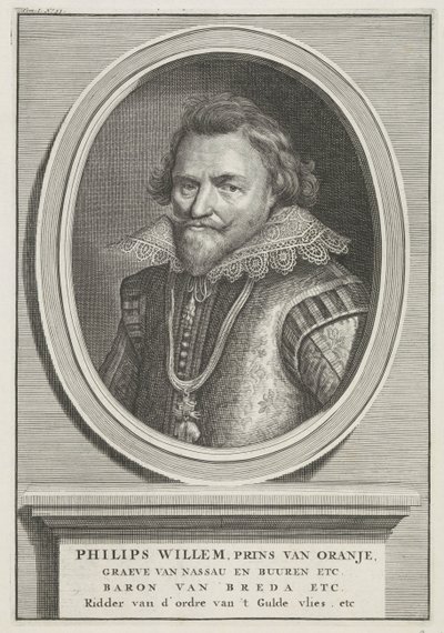 Philip Vilmos, Orange hercegének portréja alkotó: Bernard Picart