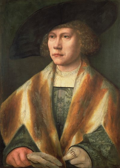 Fiatal férfi portréja, esetleg önarckép, 1520 körül (panel) alkotó: Bernard van Orley