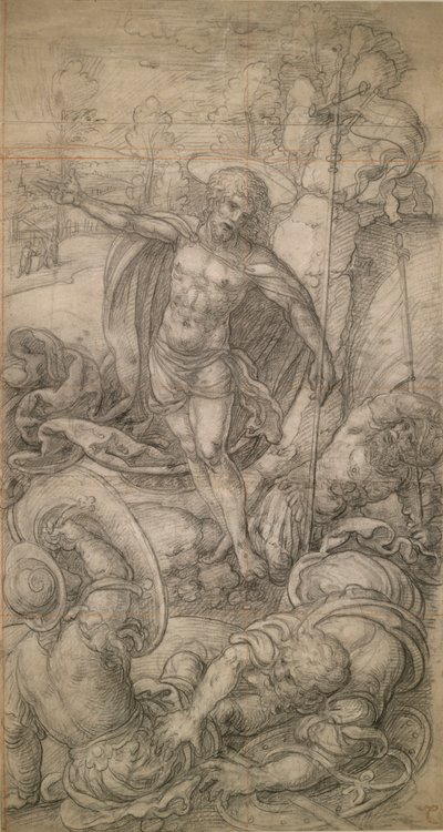 Krisztus feltámadása alkotó: Bernard van Orley