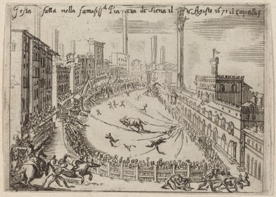 A Piazza, Siena alkotó: Bernardino Capitelli