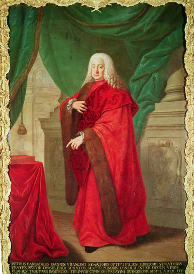 Piero Barbarigo dózse portréja alkotó: Bernardino Castelli