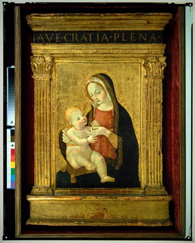 Madonna és gyermeke (festmény) alkotó: Bernardino Fungai