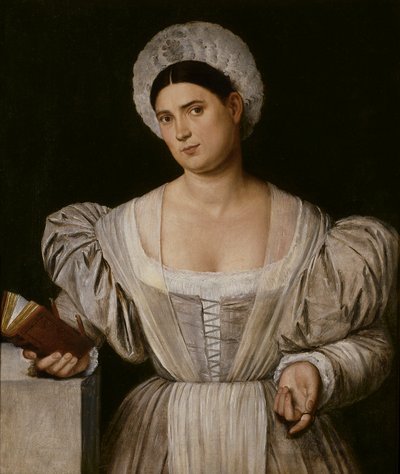 Egy nő portréja (Agnese, a festő sógornője) alkotó: Bernardino Licinio