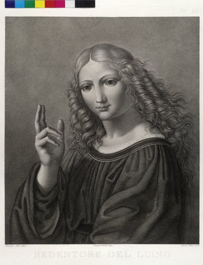 Krisztus a Megváltó alkotó: Bernardino Luini