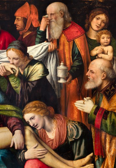 Milánó, San Giorgio al Palazzo templom, Bernardino Luini, lerakódás alkotó: Bernardino Luini