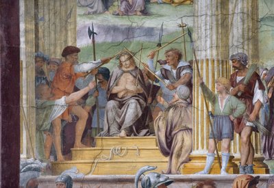 Krisztus szenvedése (részlet) alkotó: Bernardino Luini