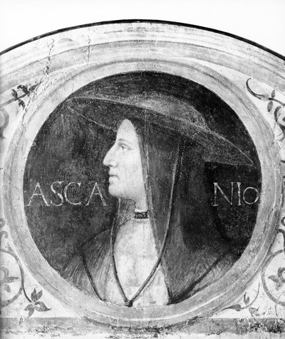 Ascanio Sforza bíboros portréja alkotó: Bernardino Luini