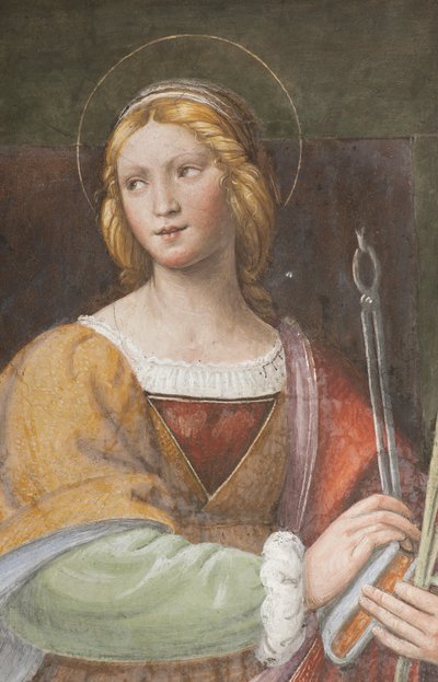 Szent Apollónia, 1522-25 (a 3497192. szám részlete) alkotó: Bernardino Luini