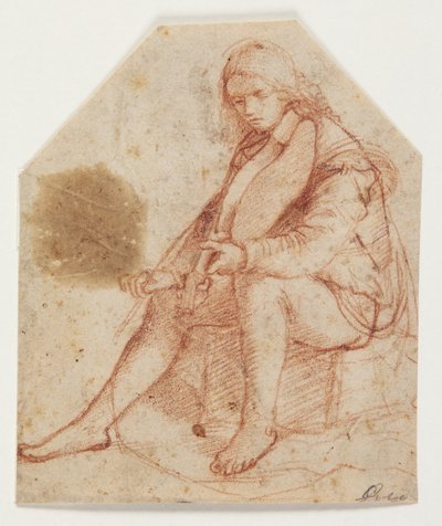 Ülő fiatalok brácsával alkotó: Bernardino Luini