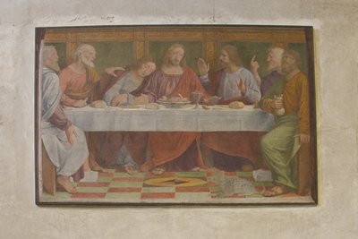 Az utolsó vacsora alkotó: Bernardino Luini