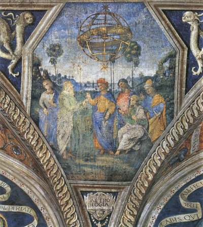 Az asztrológia allegóriája, 1490-es évek alkotó: Bernardino Pinturicchio